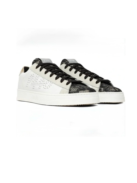 P448 Shoes - P448 women’s sneakers Black and White Sneakers size 38 US 8